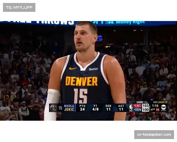 掘金客场胜快船，约基奇55分12板8助统治内线